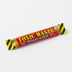Toxic Waste Nuclear Sludge Cherry Gum - 20g Cseresznye Ízű Rágó